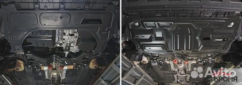 Защита картера seat Ibiza 2008-2014