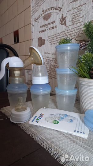 Молокоотсос avent ручной