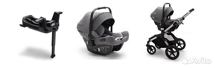 Автолюлька bugaboo с базой под isofix