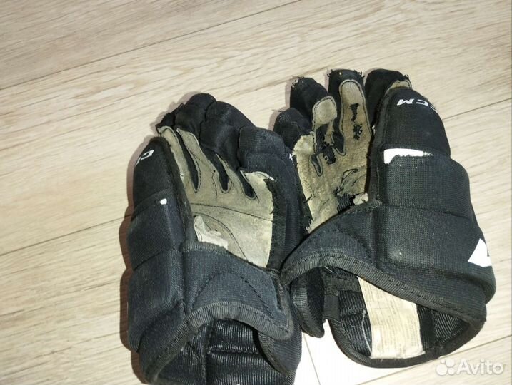 Краги хоккейные детские р11, налокотники