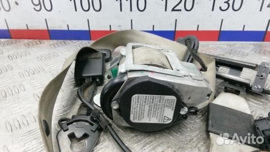 Ремень безопасности с пиропатроном сиденья переднего audi A6 C6 (YUK09IM01)