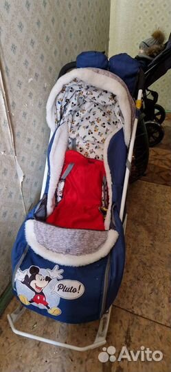 Санки коляска Ника Disney