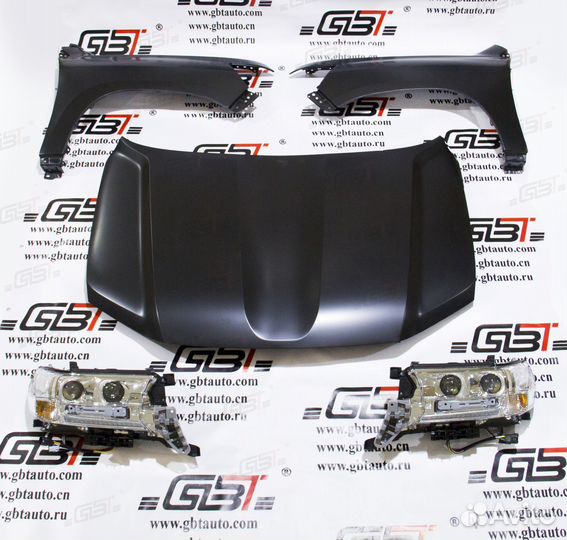 Land Cruiser 200 Рестайлинг + обвес Elford Y3XN9