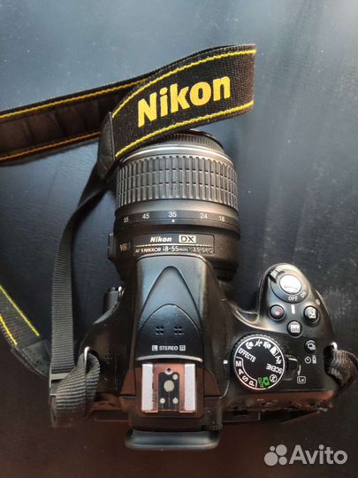 Зеркальный фотоаппарат Nikon D5200