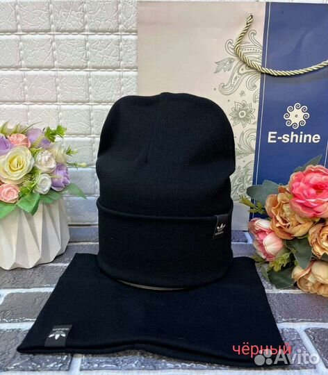 Шапка+снуд Adidas