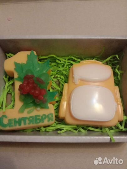 Силиконовая форма для мыла 1 сентября