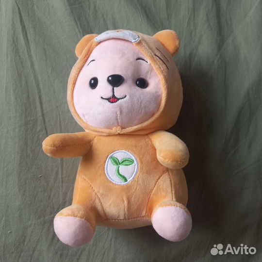 Мягкая игрушка мишка в костюме тигра