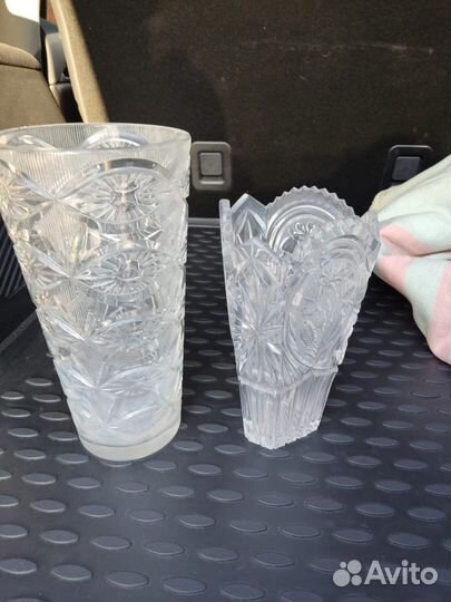 Хрустальная ваза
