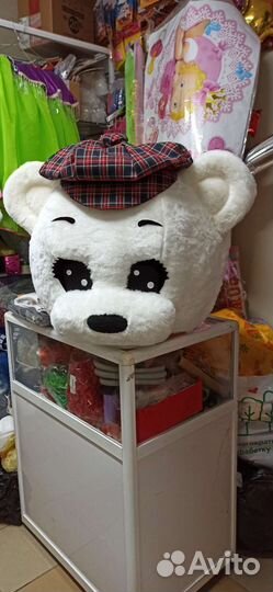 Ростовая кукла Мишка белый