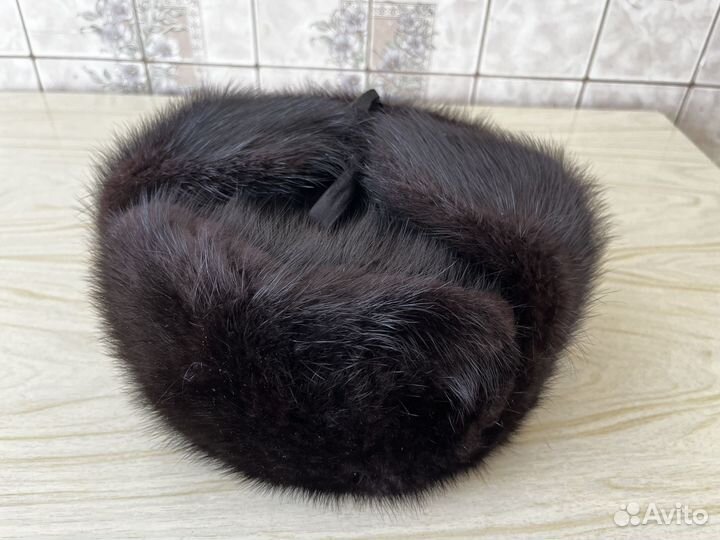 Шапка ушанка мужская