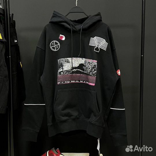 Худи cavempt оверсайз с уникальным дизайном