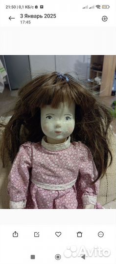 Кукла текстильная шведская