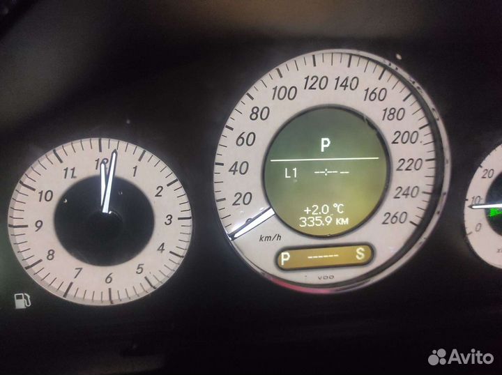 Приборка Mercedes w211/w219 рестайл с amg меню