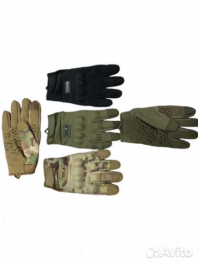 Тактические перчатки softshell утеплённые