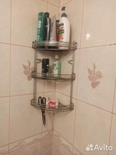 Полка настенная для ванной