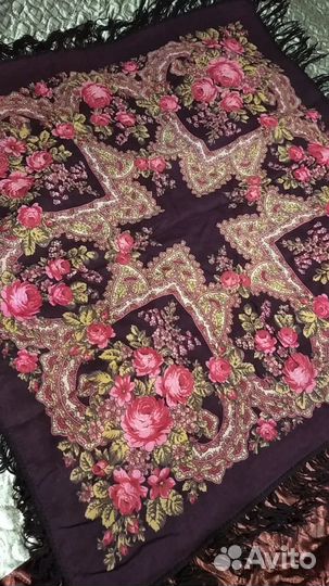 Павловопосадский шерстяной платок