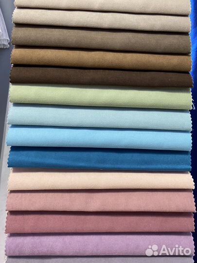 Шторы замша