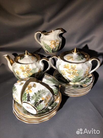 Сервиз чайный Горюн трава Вербилки