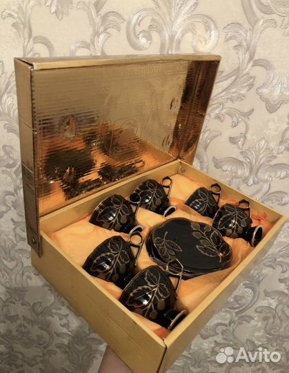 Набор кофейный сервиз