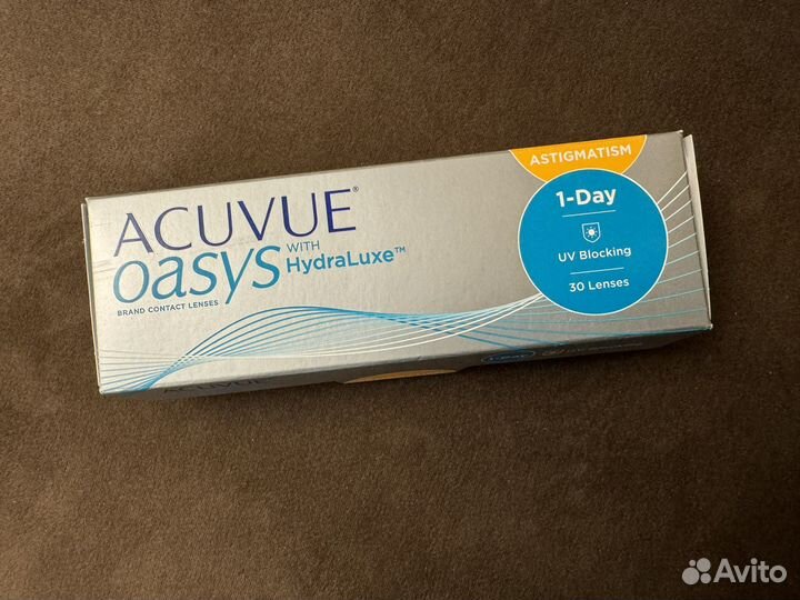 Линзы acuvue oasys astigmatism -0,75