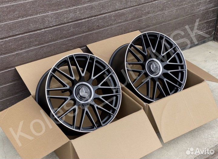 Диски Mercedes AMG R19 5/112 Matt Black