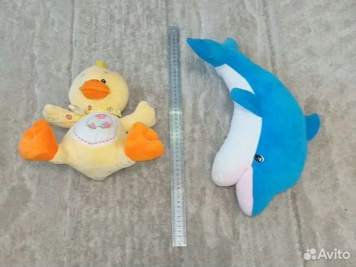 Мягкие игрушки много