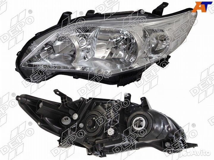 Фара toyota corolla 10-13 LH