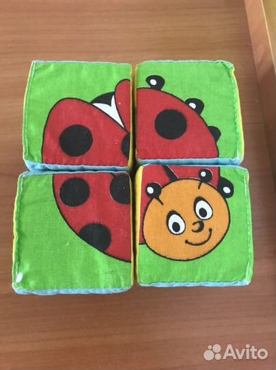 Мягкие кубики малые