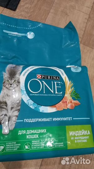 Сухой корм для кошек purina one 3 кг
