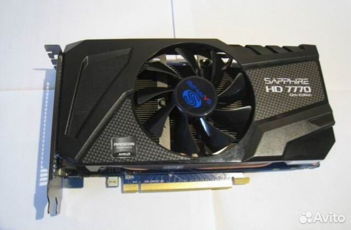 Видеокарта hd7770