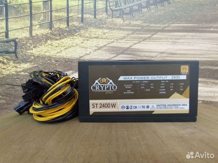 Блок питания для майнинг фермы asic