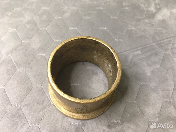 Бронзовая деталь Николай 2 1897 г