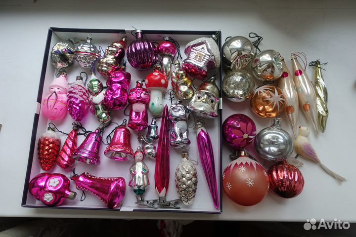 Елочные игрушки СССР