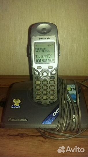 Радиотелефон. Panasonic kx-tcd510rum