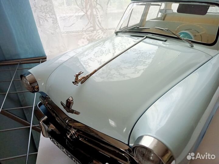 Волга газ 21 модель в масштабе 1:8