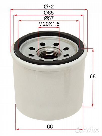 Фильтр АКПП subaru forester/impreza 98-07/legacy 9