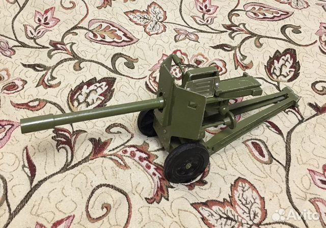 Игрушка пушка СССР
