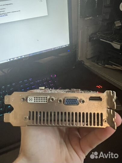 Видеокарта gts 450 1gb