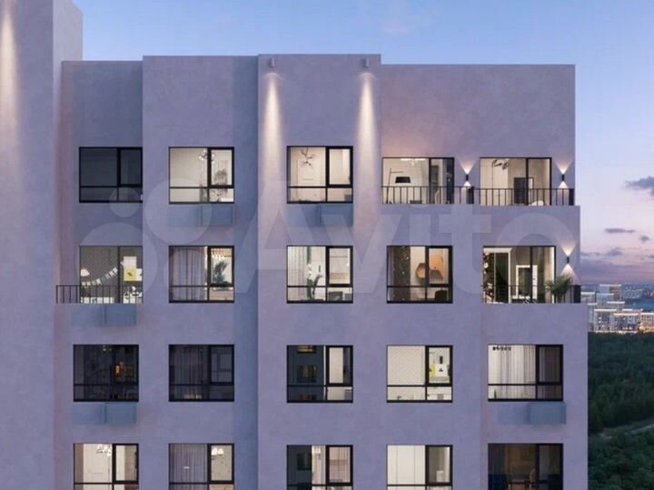 1-к. квартира, 53,1 м², 6/25 эт.