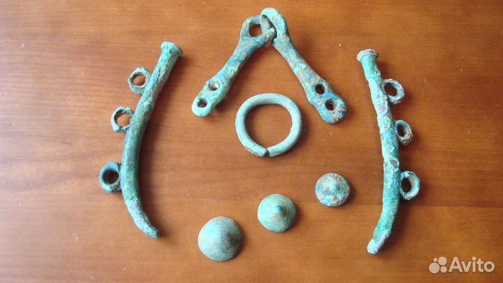 Набор конской узды. Конина. Киммерийцы. Антика