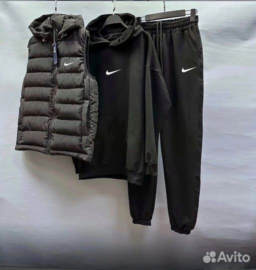 Спортивный костюм тройка nike мужской