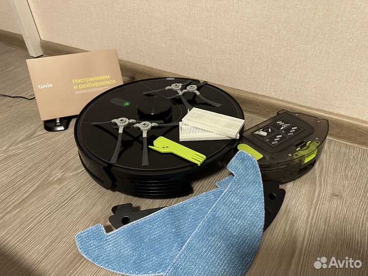 Моющий робот-пылесос tuvio