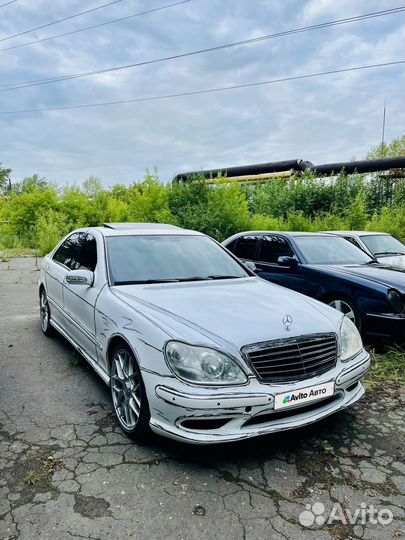 Mercedes-Benz S-класс 5.0 AT, 1999, 300 000 км