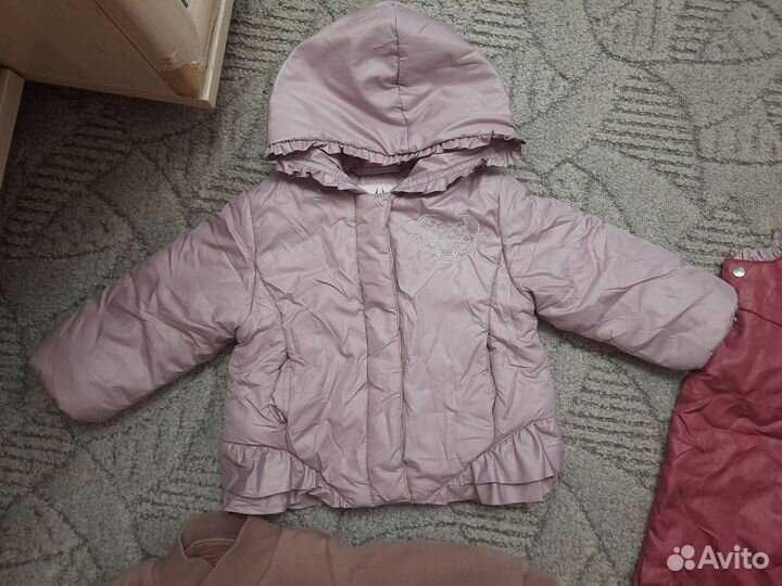 Детские вещи пакетом на девочку рост 80