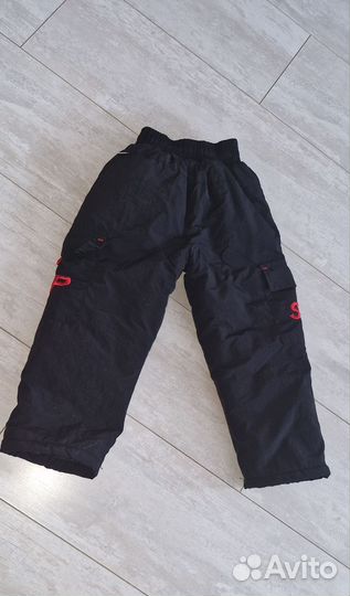 Штаны утепленные 86-92
