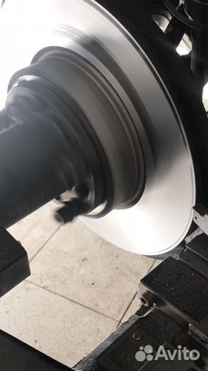 Проточка тормозных дисков без снятия