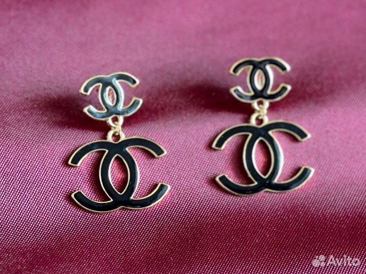 Серьги Chanel