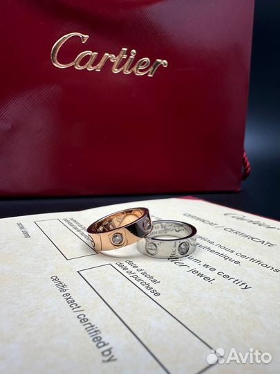 Кольца Cartier