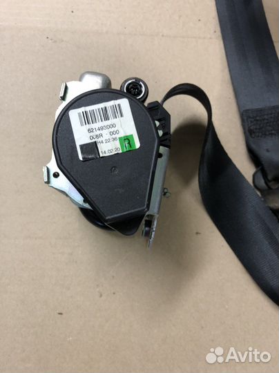 Ремень безопасности правый Skoda Rapid