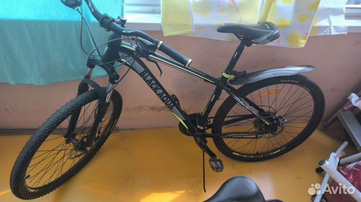 Велосипед скоростной Black aqua